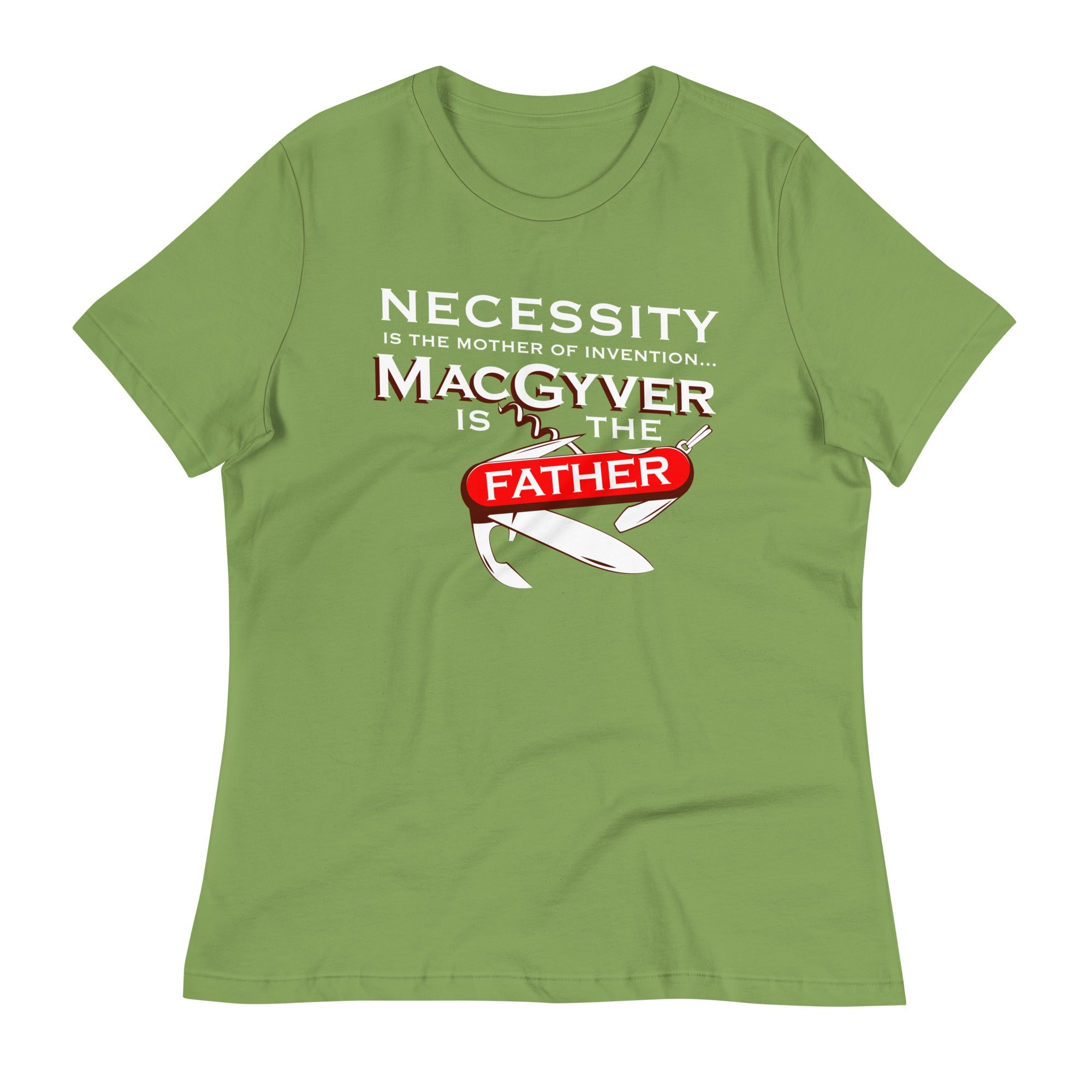 Necessity Is The Mother Women's Signature Tee